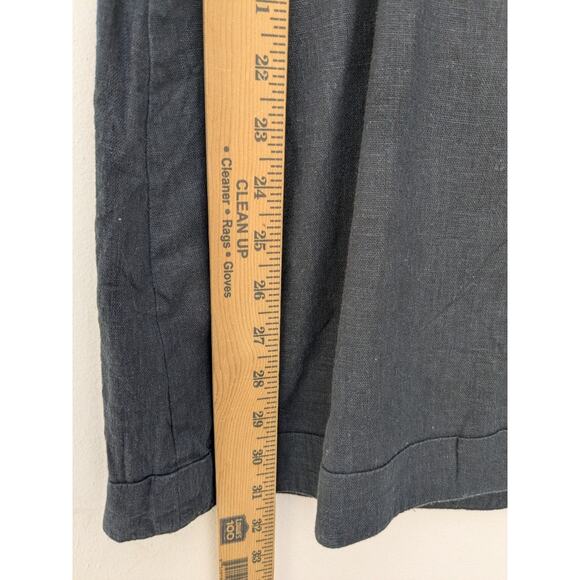 Abercrombie & Fitch Womens Mini Dress Wide Strap Back Smocked Black Size Medium - Picture 13 of 13